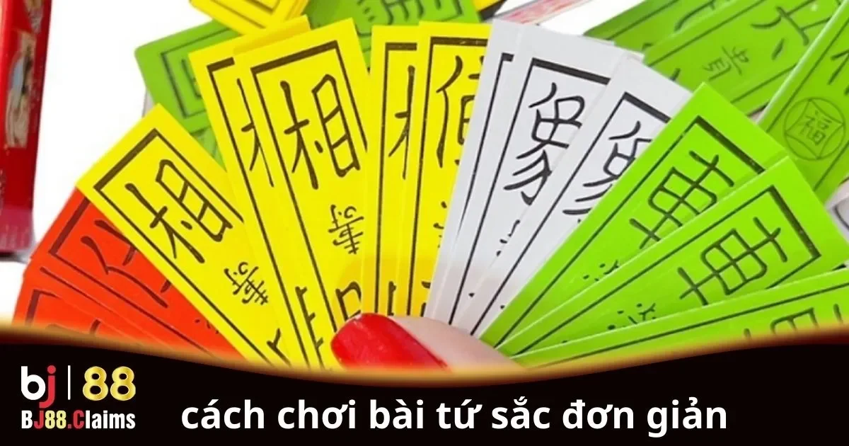 C&aacute;ch chơi b&agrave;i Tứ Sắc đơn giản cho người mới bắt đầu