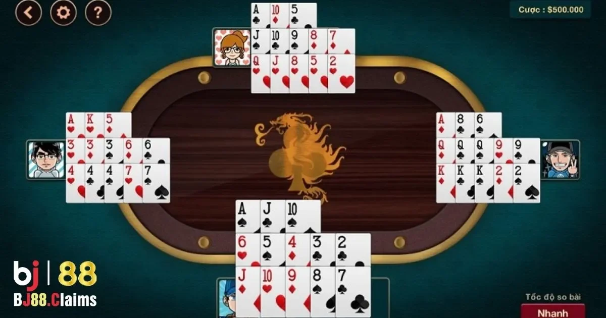 C&aacute;ch Xếp B&agrave;i V&agrave; Đặt Cược Trong B&agrave;i Mậu Binh Tại BJ88